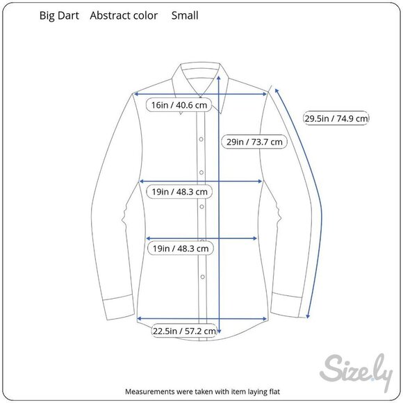 Abstract  printed color block colorful oversized button up shirt women Small/Med - Picture 15 of 16